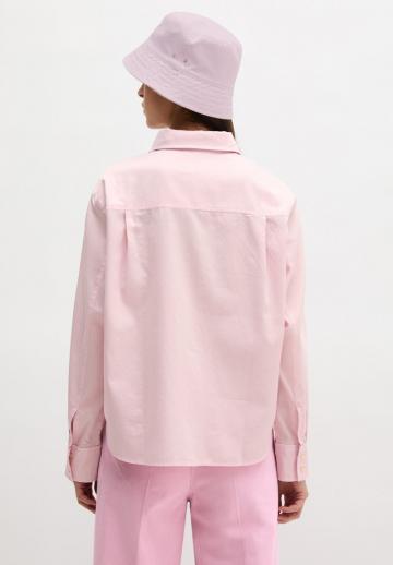 Атласная блузка