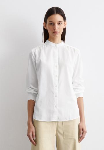 Атласная блузка