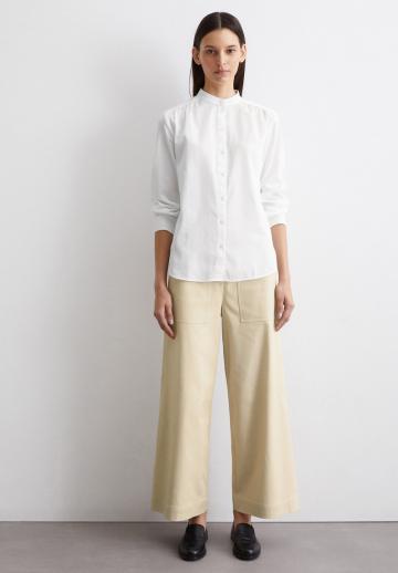 Атласная блузка