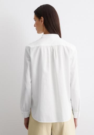 Атласная блузка