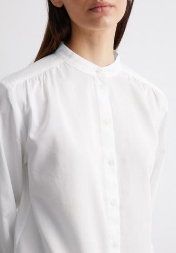 Атласная блузка