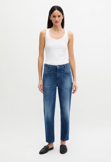 Прямые джинсы
