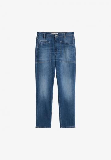 Прямые джинсы