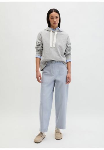 Пуловер с капюшоном