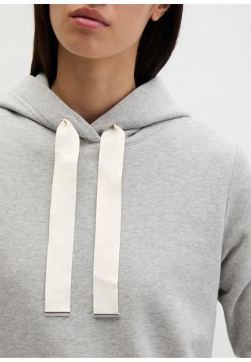 Пуловер с капюшоном