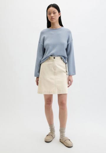 Юбка с накладными карманами