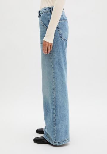 Клешеные джинсы