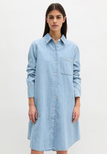 Джинсовое платье