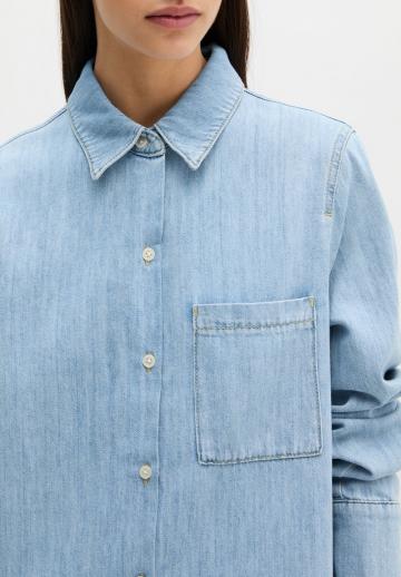 Джинсовое платье