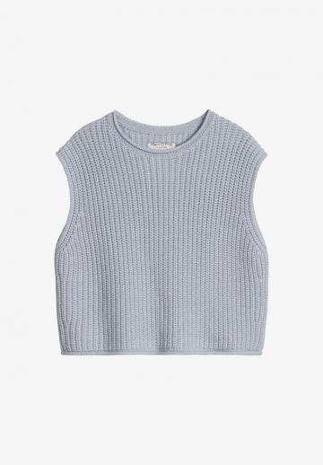 Пуловер без рукавов