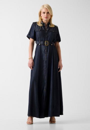 Джинсовое платье