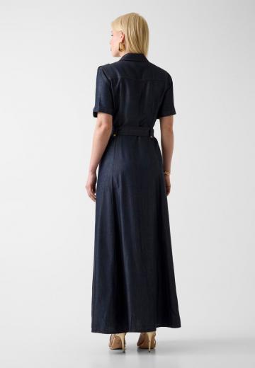 Джинсовое платье