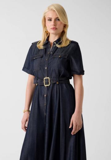 Джинсовое платье