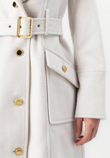 Шерстяное пальто