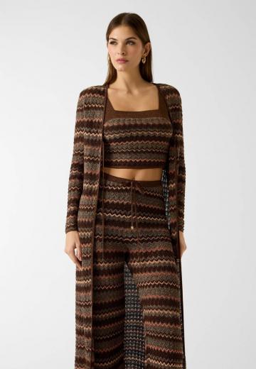 Длинный кардиган