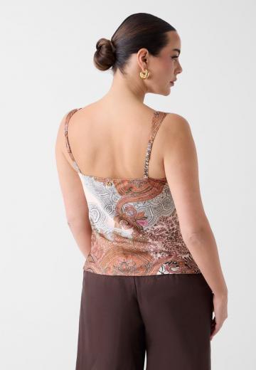 Топ на бретельках