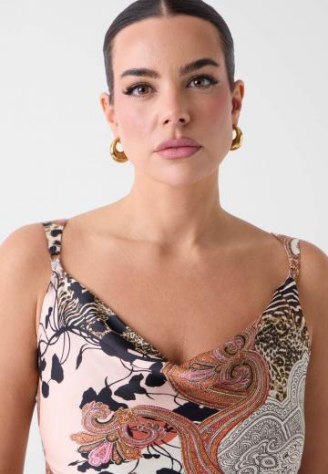 Топ на бретельках