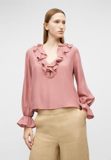 Шелковая блузка