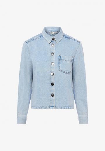 Джинсовая блузка