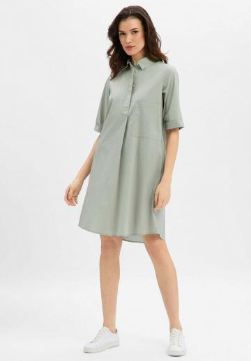 Джинсовое платье