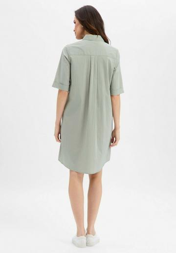 Джинсовое платье