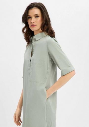 Джинсовое платье