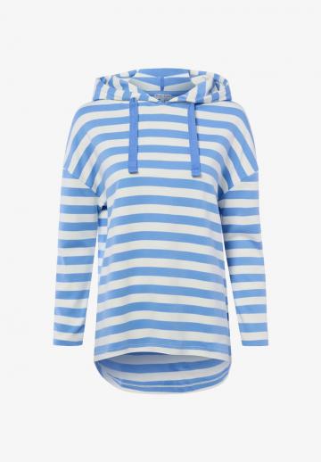 Пуловер с капюшоном