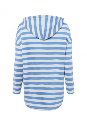 Пуловер с капюшоном