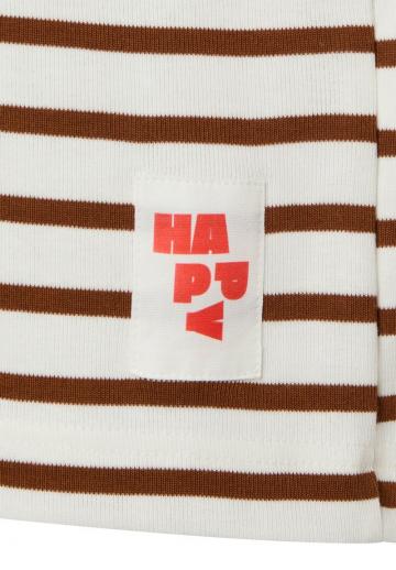 Пуловер в полоску