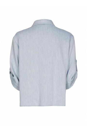 Джинсовая блузка