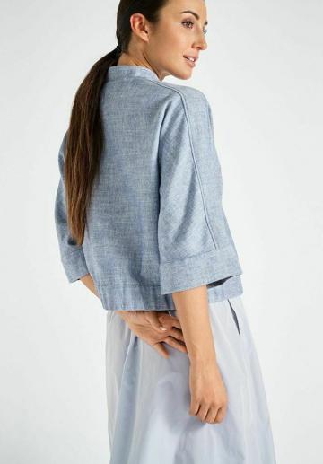 Джинсовая блузка