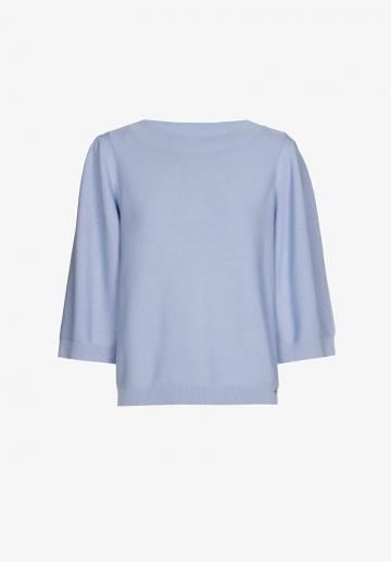 Пуловер с рукавом три четверти