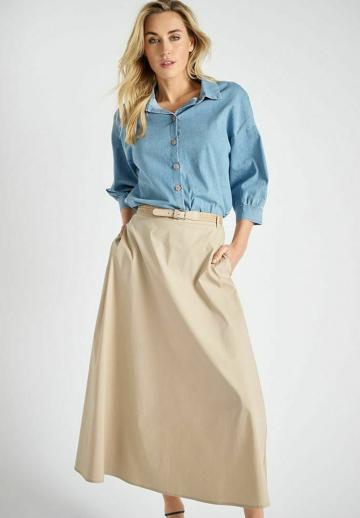 Джинсовая блузка