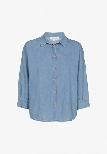 Джинсовая блузка