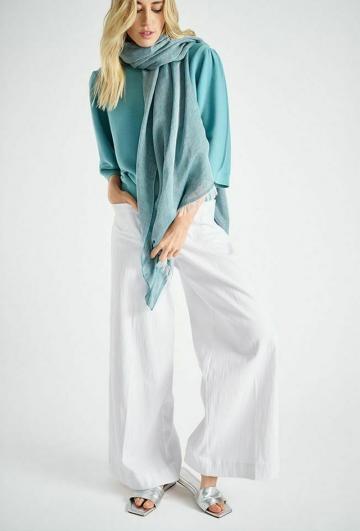 Пуловер с рукавом три четверти