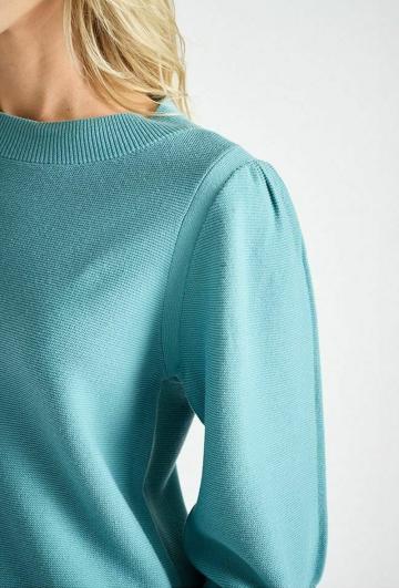 Пуловер с рукавом три четверти