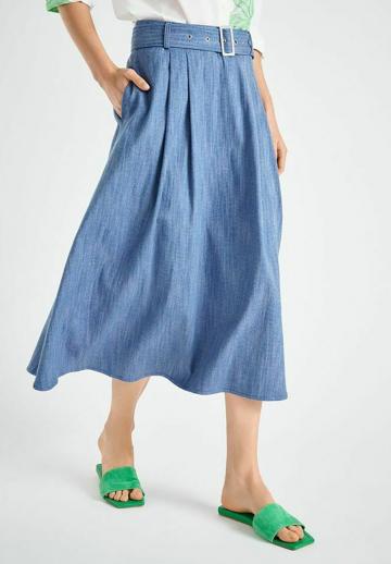 Джинсовая юбка