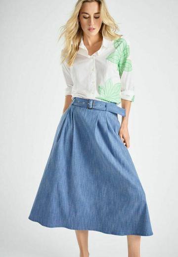 Джинсовая юбка