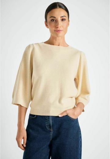 Пуловер с рукавом три четверти