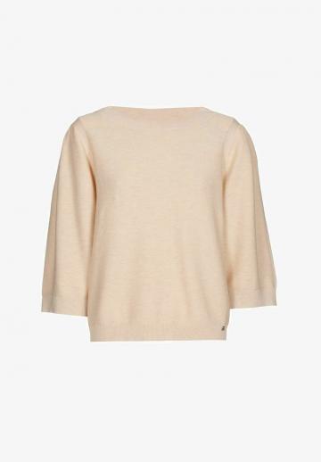 Пуловер с рукавом три четверти