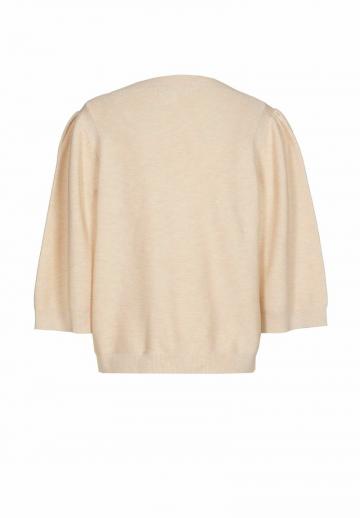 Пуловер с рукавом три четверти