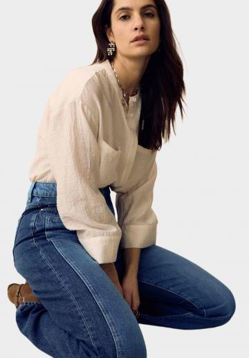 Прямые джинсы