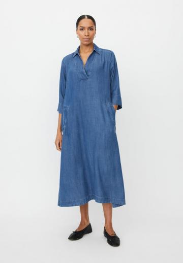 Джинсовое платье