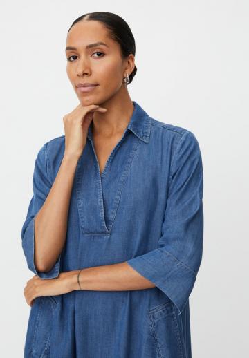 Джинсовое платье