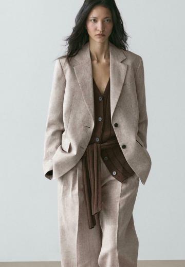 Длинный блейзер