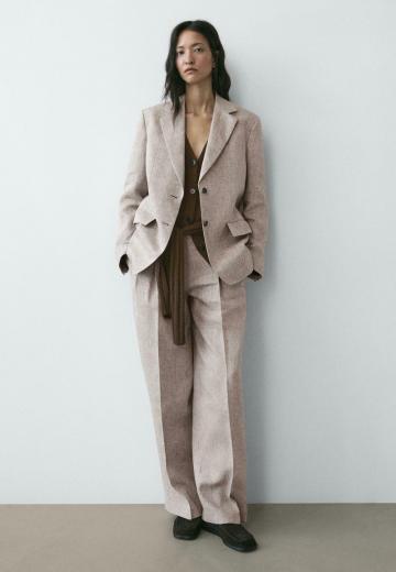 Длинный блейзер