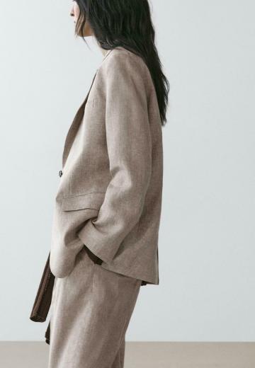 Длинный блейзер