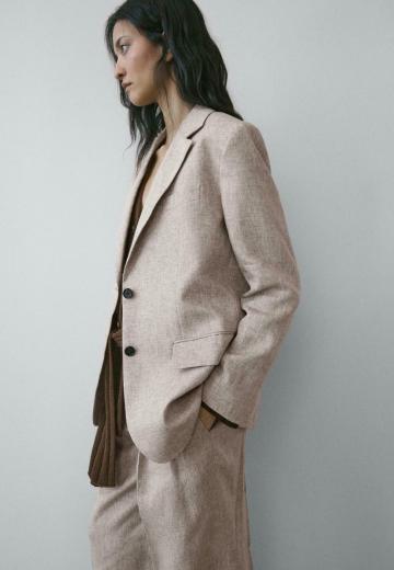 Длинный блейзер