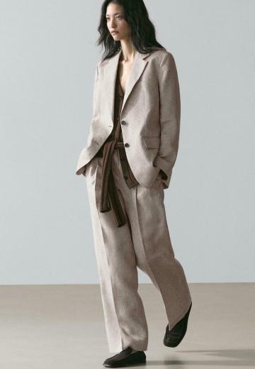 Длинный блейзер