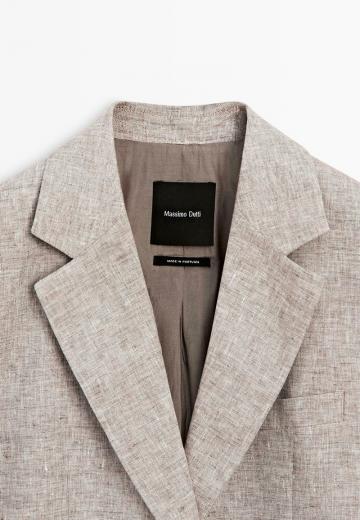 Длинный блейзер